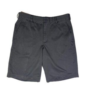 Nike Golf Men's 32 Dri-Fit Shorts Black Stripe Polyester *Flaw